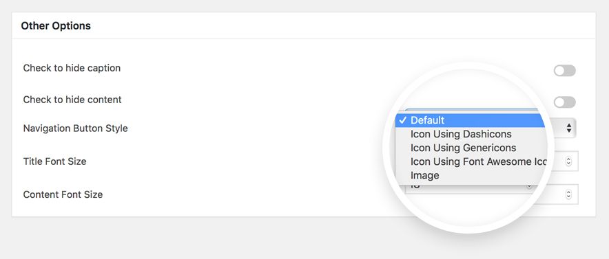 Navigation Button Style