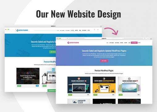 Our New Website Design