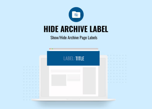 Hide Archive Lavel