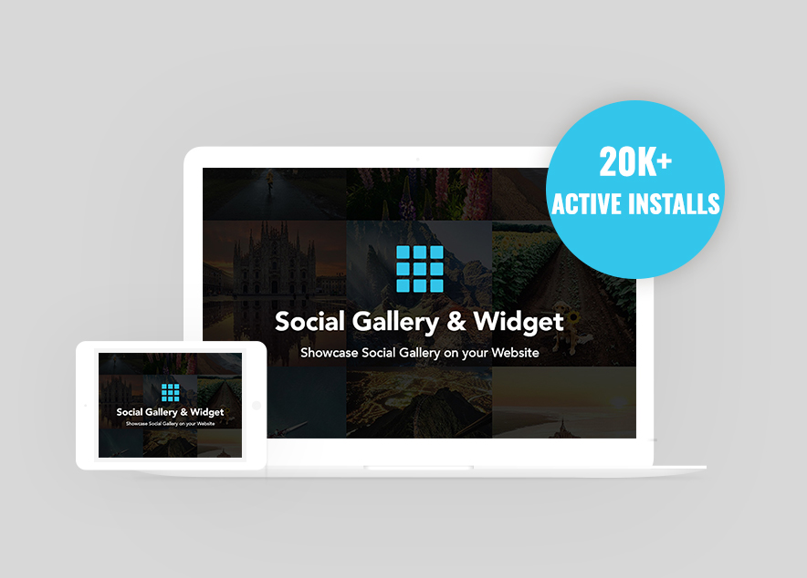 Social Gallery and Widget Plugin Hits 20K Active Installs