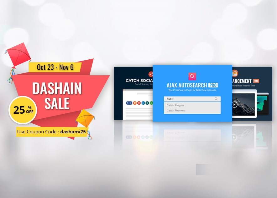 Happy Vijaya Dashami 2077 from Catch Plugins featured image