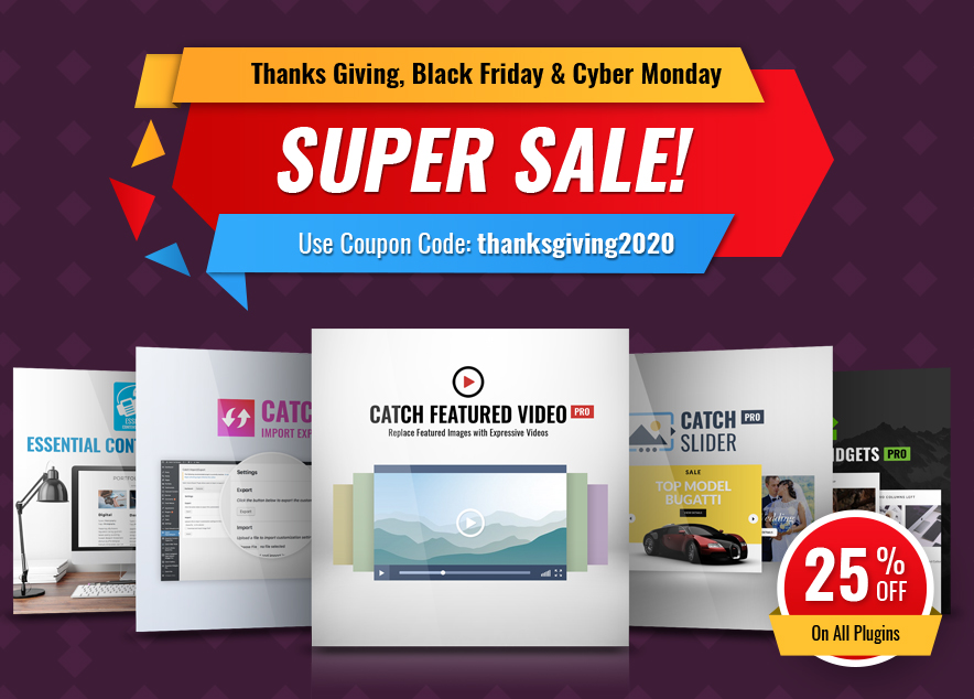 Thanksgiving Offer and Deals for Black Friday and Cyber Monday 2020 main image