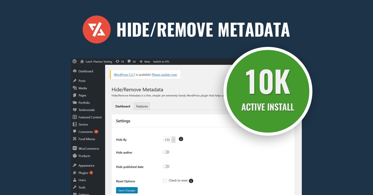 metadata wordpress